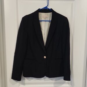 Philosophy Black Women's Blazer with Cream Lining